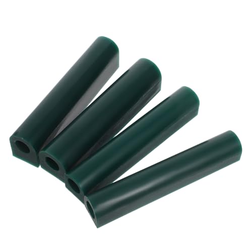 CORHAD 4 Stück Teiliges Schmuckguss Wachsröhrchen Präzise Ringförmige Schnitzwachsrohre mit Mittelloch Detailreiche Ringe Modellieren Vielseitig für Wachs Gießen und Schmuck Basteln Rund von CORHAD