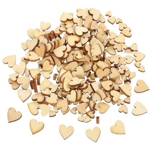 CORHAD 400 Stück Mini Holzherzen Glatte Polierte Streudeko Herzen aus Robustem Holz für Hochzeit Tischdeko DIY Bastelverzierung Geschenkbox Zubehör und Romantische Dekoration CORHAD 400 Stück Mini Holzherzen Glatte Polierte Streudeko Herzen aus Robustem Holz für Hochzeit Tischdeko DIY Bastelverzierung Geschenkbox Zubehör und Romantische Dekoration von CORHAD