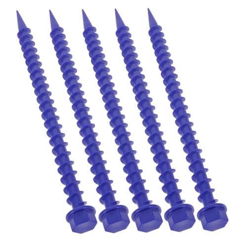 CORHAD 5 Stück Teiliges Kunststoff Zeltpflöcke für Outdoor Camping Zeltheringe Wetterfest Stabil für Zelte Markisen und Planen Langlebig Wiederverwendbar Geeignet für Gras Erde und CORHAD 5 Stück Teiliges Kunststoff Zeltpflöcke für Outdoor Camping Zeltheringe Wetterfest Stabil für Zelte Markisen und Planen Langlebig Wiederverwendbar Geeignet für Gras Erde und von CORHAD