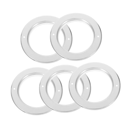 CORHAD 5 Stück Teiliges Parrot Nest Anti Biting Ring aus Edelstahl Witterungsbeständige Vogelnest Lochschutzringe für Nistkasten Schutz Einfache Installation für Sichere Brutumgebung CORHAD 5 Stück Teiliges Parrot Nest Anti Biting Ring aus Edelstahl Witterungsbeständige Vogelnest Lochschutzringe für Nistkasten Schutz Einfache Installation für Sichere Brutumgebung von CORHAD