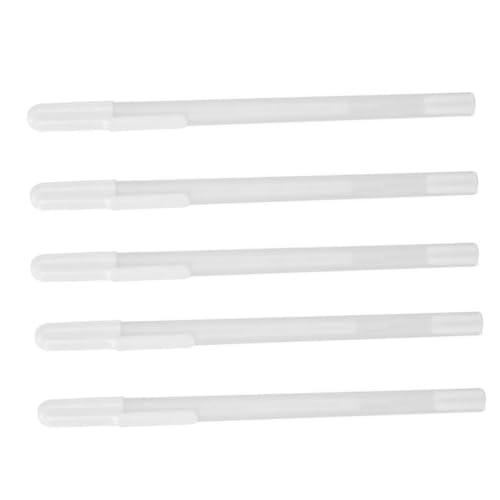 CORHAD 5 Stück Teiliges Weiße Gelstifte Wasserfest Schnelltrocknend Rollerball für Kunstzeichnungen Dunklem Papier für Scrapbooking Kartengestaltung von CORHAD