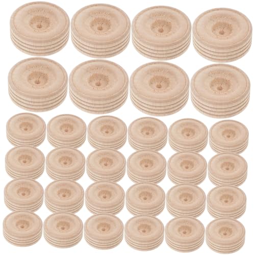 CORHAD 50 Stück Blank Holzräder für DIY Modellfahrzeuge Gleichmäßig Knotenfrei Vielseitig für Lernspielzeug Handgefertigte Auto Zugräder für Bastelprojekte und Pädagogische Experimente CORHAD 50 Stück Blank Holzräder für DIY Modellfahrzeuge Gleichmäßig Knotenfrei Vielseitig für Lernspielzeug Handgefertigte Auto Zugräder für Bastelprojekte und Pädagogische Experimente von CORHAD