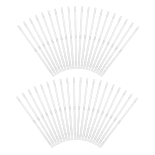 CORHAD 50 Stück Weiße Thermoklebebänder mit Netzrücken Hot Melt Binding Strips für Dauerhaftes Schnelles und Zuverlässiges Binden von Berichten Büchern und Dokumenten im Bürogebrauch von CORHAD