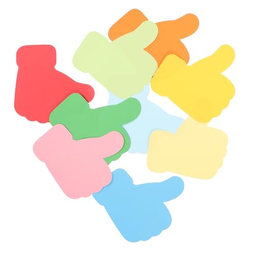 CORHAD 54 Stück Teiliges Buntes Papierausschnitt für DIY Scrapbooking Kreative Wanddekorationen und Klassenzimmergestaltung Praktische Papierhandformen für Fenster Türen und von CORHAD