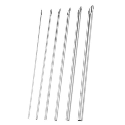 CORHAD 6 Stück Teiliges Edelstahl Keramik Lochstanzer Handlicher Runder Puncher für Präzises DIY Töpfern Keramik Lochwerkzeug für Gleichmäßige und Saubere CORHAD 6 Stück Teiliges Edelstahl Keramik Lochstanzer Handlicher Runder Puncher für Präzises DIY Töpfern Keramik Lochwerkzeug für Gleichmäßige und Saubere von CORHAD