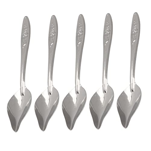 CORHAD 6 Stück Teiliges Edelstahl Nymphensittich Futterlöffel Professionell Multifunktional Geeignet für Papageien Wellensittiche zur Fütterung von Milch und Medikamenten für Heim und CORHAD 6 Stück Teiliges Edelstahl Nymphensittich Futterlöffel Professionell Multifunktional Geeignet für Papageien Wellensittiche zur Fütterung von Milch und Medikamenten für Heim und von CORHAD