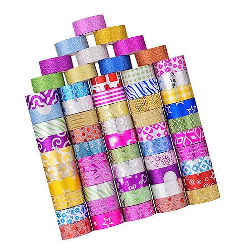 CORHAD 60 Rollen Teiliges Washi Tape mit Bunten Mustern pro Rolle Selbstklebendes Dekoratives Masking Tape für Scrapbooking Geschenkverpackung und DIY Bastelarbeiten Langlebig und CORHAD 60 Rollen Teiliges Washi Tape mit Bunten Mustern pro Rolle Selbstklebendes Dekoratives Masking Tape für Scrapbooking Geschenkverpackung und DIY Bastelarbeiten Langlebig und von CORHAD