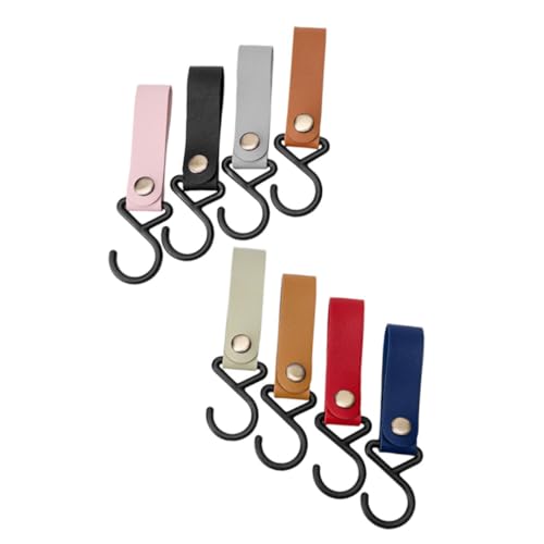 CORHAD 8 Stück Teiliges Vielseitiger Lederschlaufen haken Kompakt und Sicher zum Aufhängen von Kleidung und Zeltausrüstung für Outdoor Camping Wandern Picknick und Reisebedarf CORHAD 8 Stück Teiliges Vielseitiger Lederschlaufen haken Kompakt und Sicher zum Aufhängen von Kleidung und Zeltausrüstung für Outdoor Camping Wandern Picknick und Reisebedarf von CORHAD