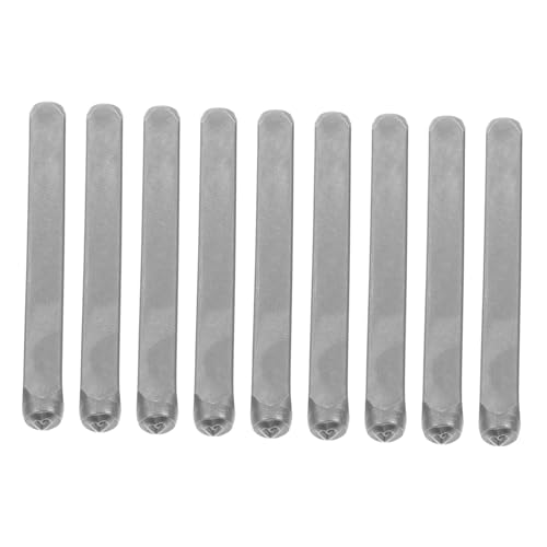 CORHAD 9stücke Teiliges Herzmuster Stahlstempel Schmuck Und Leder DIY Werkzeug Für Kreative Projekte Hochwertige Langlebige Markenstempel Aus Edelstahl CORHAD 9stücke Teiliges Herzmuster Stahlstempel Schmuck Und Leder DIY Werkzeug Für Kreative Projekte Hochwertige Langlebige Markenstempel Aus Edelstahl von CORHAD