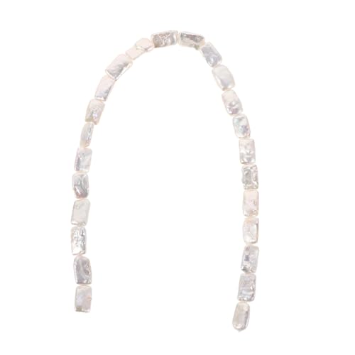 CORHAD Barockperlen Süßwasserperlen Unregelmäßige Naturperlen Strang Vorgebohrt Für DIY Schmuckherstellung Halsketten Ohrringe Armbänder von CORHAD