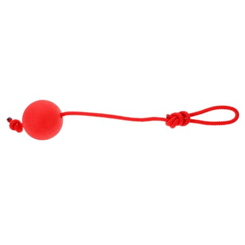 CORHAD Bissfester Elastischer Gummiball mit Seil Robustes Hundespielzeug Superelastisch für Welpentraining und Interaktives Apportierspiel Langlebig und Leicht zu Zufällige Farbe CORHAD Bissfester Elastischer Gummiball mit Seil Robustes Hundespielzeug Superelastisch für Welpentraining und Interaktives Apportierspiel Langlebig und Leicht zu Zufällige Farbe von CORHAD