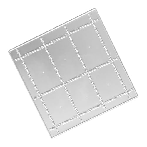 CORHAD Carbon Steel Stamp Cutting Die Stanzschablone für DIY Bastelprojekte Langlebig Vielseitig Einsetzbar für Karten Fotoalben Hochzeitseinladungen Künstlerisches Handwerk von CORHAD