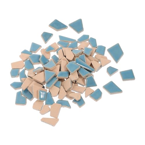 CORHAD DIY Keramik Mosaiksteine Unregelmäßige Form Fein Für Bastelprojekte Heimdekoration Kreative Mosaikfliesen Zubehör von CORHAD