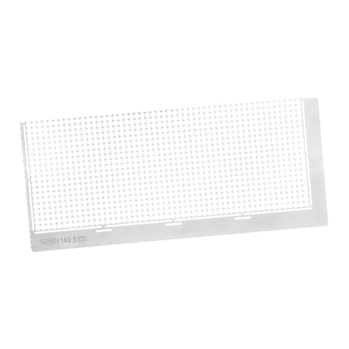CORHAD Edelstahl-mesh Lineal mit Rasterpunkten Antihaft-diamant-malwerkzeug für Präzise DIY Strasskunst Beständig Kompakt für Kunsthandwerk und Stickerei CORHAD Edelstahl-mesh Lineal mit Rasterpunkten Antihaft-diamant-malwerkzeug für Präzise DIY Strasskunst Beständig Kompakt für Kunsthandwerk und Stickerei von CORHAD