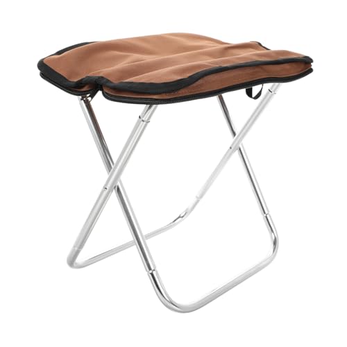 CORHAD Faltbarer Outdoor hocker Tragbar Ultraleicht Campingstuhl mit Ergonomischem Sitz für Angeln Picknick Barbecue und Wanderungen Braun CORHAD Faltbarer Outdoor hocker Tragbar Ultraleicht Campingstuhl mit Ergonomischem Sitz für Angeln Picknick Barbecue und Wanderungen Braun von CORHAD