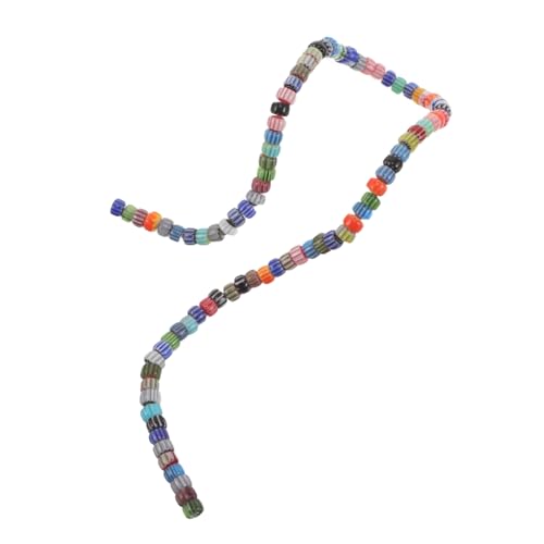CORHAD Farbenfrohe Glas-pumpkin-perlen Strang Kleine Bunte DIY Schmuckperlen für Armbänder Halsketten Vielseitige Handwerksperlen für Individuellen Schmuck CORHAD Farbenfrohe Glas-pumpkin-perlen Strang Kleine Bunte DIY Schmuckperlen für Armbänder Halsketten Vielseitige Handwerksperlen für Individuellen Schmuck von CORHAD