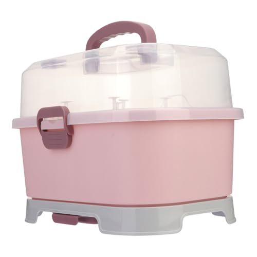CORHAD Große Babyflaschen-aufbewahrungsbox aus Robustem PP mit Abnehmbarem Trockenständer Vielseitig für Milchflaschen und Milchpulver Praktische Aufbewahrung für Babybedarf CORHAD Große Babyflaschen-aufbewahrungsbox aus Robustem PP mit Abnehmbarem Trockenständer Vielseitig für Milchflaschen und Milchpulver Praktische Aufbewahrung für Babybedarf von CORHAD