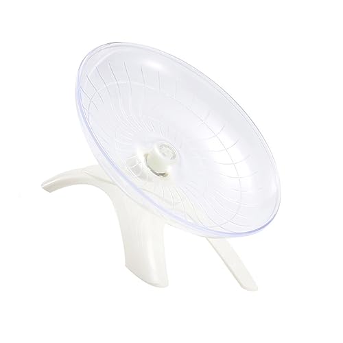 CORHAD Kunststoff Hamster Laufrad Geräuscharm Für Kleintiere Trainingsspielzeug Mit Abnehmbarem Schaft Für Pet Übung Und Unterhaltung Liefert Zufällige Farbe von CORHAD