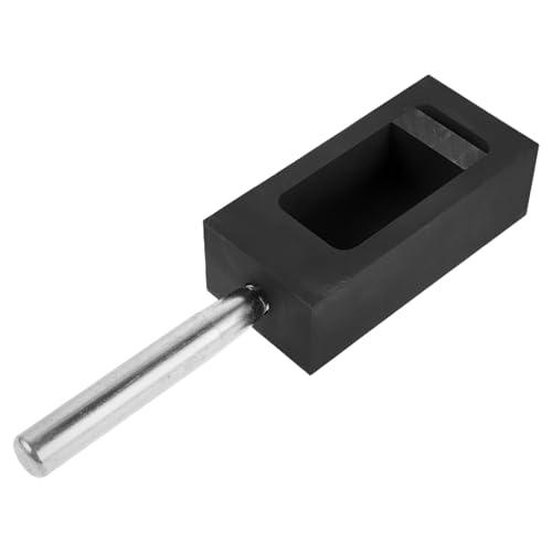 CORHAD Hochreine Graphit gussform mit Griff für Metallschmelzen und Silberguss Wiederverwendbar Gute Wärmeleitung Vielseitig Einsetzbar in Industrie und Raffination CORHAD Hochreine Graphit gussform mit Griff für Metallschmelzen und Silberguss Wiederverwendbar Gute Wärmeleitung Vielseitig Einsetzbar in Industrie und Raffination von CORHAD