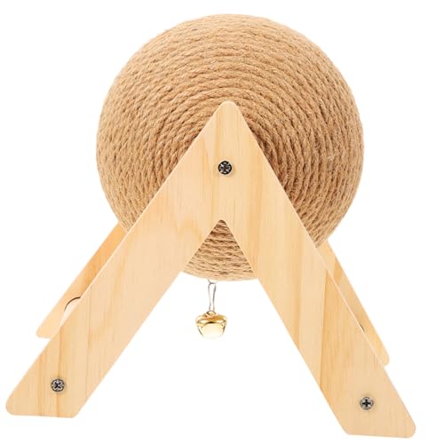 CORHAD Interaktives Katzenspielzeug Kratzball Groß Langlebig Krallenpflege und Beschäftigung für Drinnen zur Möbelpflege und Stressabbau CORHAD Interaktives Katzenspielzeug Kratzball Groß Langlebig Krallenpflege und Beschäftigung für Drinnen zur Möbelpflege und Stressabbau von CORHAD