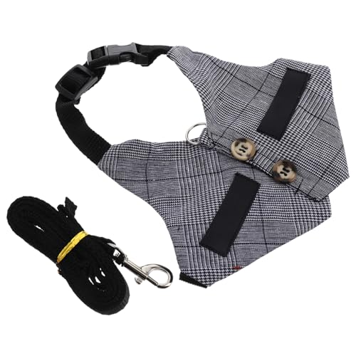 CORHAD Kaninchen Geschirr Leine Set Verstellbar Atmungsaktiv Leichter Hasenweste Stilvoll für Kleine Haustiere Geeignet für Training und Outdoor Aktivitäten CORHAD Kaninchen Geschirr Leine Set Verstellbar Atmungsaktiv Leichter Hasenweste Stilvoll für Kleine Haustiere Geeignet für Training und Outdoor Aktivitäten von CORHAD