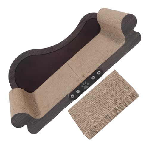CORHAD Katzenkratzbrett Sofa Couch Kratzbrett Für Katzen Autokratzbrett Dekoratives Kratzbrett Katzenhauskratzbrett Entzückendes Katzenkratzbrett Holz von CORHAD
