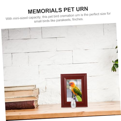 CORHAD Kleine Edelstahl Urne für Vogelasche Sichere Verschluss Pet Ashes Keepsake Urn Geeignet für Papageien und Kleine Haustiere Stilvolles Andenken für Vögel und Haustierurne CORHAD Kleine Edelstahl Urne für Vogelasche Sichere Verschluss Pet Ashes Keepsake Urn Geeignet für Papageien und Kleine Haustiere Stilvolles Andenken für Vögel und Haustierurne von CORHAD