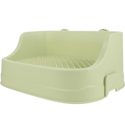 CORHAD Kleintier Toilette mit Auslaufschutz Rutschfestes Kaninchen und Meerschweinchen Streubecken Hygienisches Katzen und Hamster Wc Kompakt und Leicht zu Reinigen für Kleine Haustiere CORHAD Kleintier Toilette mit Auslaufschutz Rutschfestes Kaninchen und Meerschweinchen Streubecken Hygienisches Katzen und Hamster Wc Kompakt und Leicht zu Reinigen für Kleine Haustiere von CORHAD