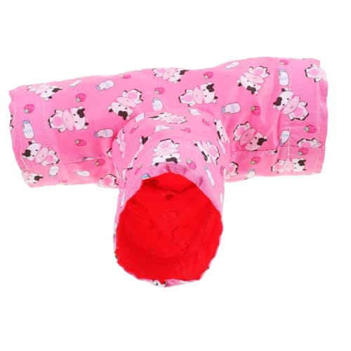 CORHAD Kleintier Tunnel Versteck Haus aus Langlebigem Material Praktischer Hamster Spieltunnel mit DREI Zugängen Komfortables Nest für Kaninchen Meerschweinchen und Kleine Haustiere CORHAD Kleintier Tunnel Versteck Haus aus Langlebigem Material Praktischer Hamster Spieltunnel mit DREI Zugängen Komfortables Nest für Kaninchen Meerschweinchen und Kleine Haustiere von CORHAD