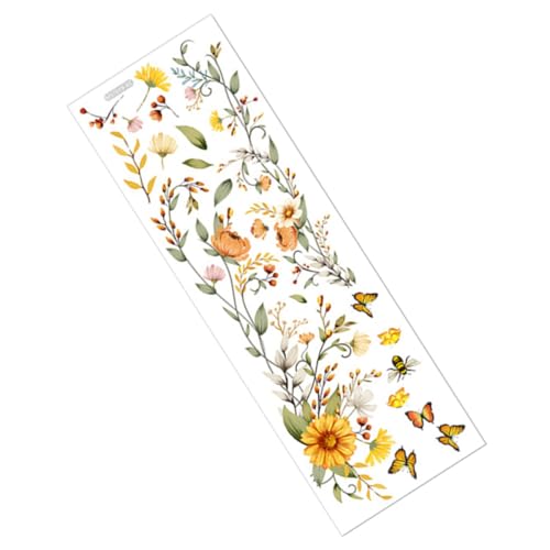 CORHAD Pflanzenranke Wandtattoo Wandsticker Selbstklebend Abnehmbar Wohnraum Türrahmen Schlafzimmer Wohnzimmer Dekoration CORHAD Pflanzenranke Wandtattoo Wandsticker Selbstklebend Abnehmbar Wohnraum Türrahmen Schlafzimmer Wohnzimmer Dekoration von CORHAD