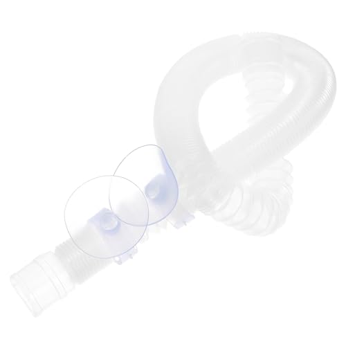 CORHAD Reptilien Luftbefeuchter Verlängerungsschlauch mit Saugnäpfen Verstellbare Langlebiges Terrarien Zubehör für Amphibien und Reptilien Einfach zu Befestigen und Wiederverwendbar von CORHAD