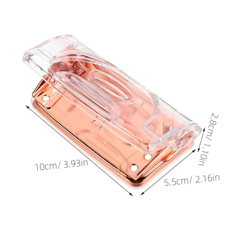 CORHAD Roségold Locher Bürobedarf Kompakt Langlebig Multifunktional Kartenschneider für Büro Schule Zuhause CORHAD Roségold Locher Bürobedarf Kompakt Langlebig Multifunktional Kartenschneider für Büro Schule Zuhause von CORHAD