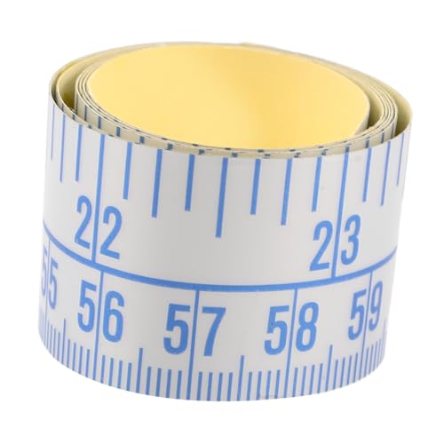 CORHAD Selbstklebendes Fischmaßband Wasserdichter Dualer Maßstab Präzise Angelrutenlineal für Boot Kajak und Outdoor Schnelle Anbringung Flachen Oberflächen von CORHAD