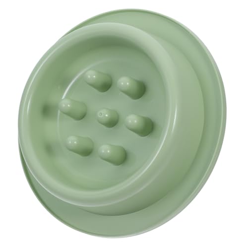 CORHAD Slow Feeder Hundenapf Mittelgroß Anti erstickungsnapf Verdickte Futterschale rutschfest für Kleine Hunde und Katzen Langsames Füttern zur Verdauungsförderung und Überfressschutz von CORHAD