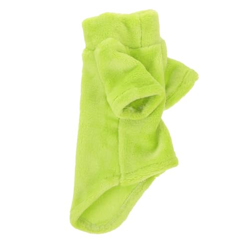 CORHAD Sphynx Katzenmantel mit Rollkragen Atmungsaktiv Angenehm und Warm Winterpullover für Haarlose Katzen für Kalte Herbst Wintertage Modische Haustierkleidung in Hellgrün von CORHAD