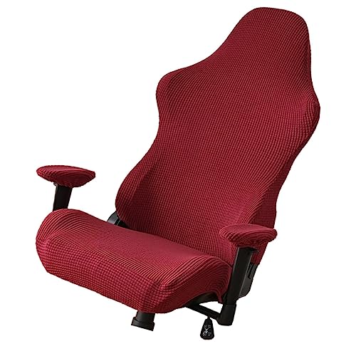 CORHAD 1satz Stretchbarer Bürostuhlbezug Elastischer Gaming-Stuhl-schutzbezug Waschbar Und Anti-fouling Für Computerstuhl Und Freizeitgebrauch Schützt Vor Abnutzung Und Kratzern von CORHAD
