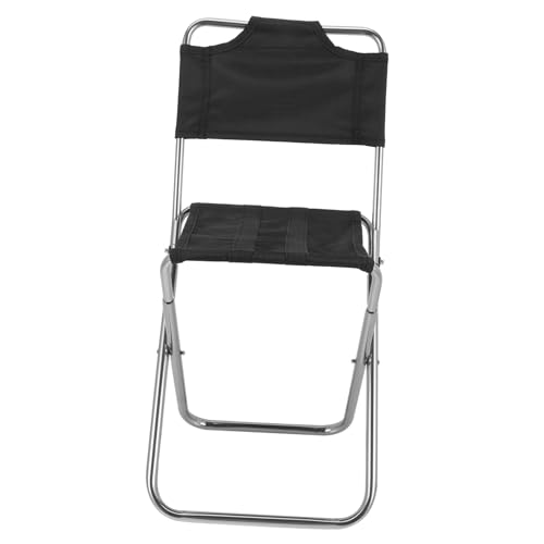 CORHAD Praktischer Klappstuhl für Angeln Tragbarer Campingstuhl Faltbarer Picknickhocker Stabiler Klapphocker Outdoor Sitz für Garten und Reisen von CORHAD