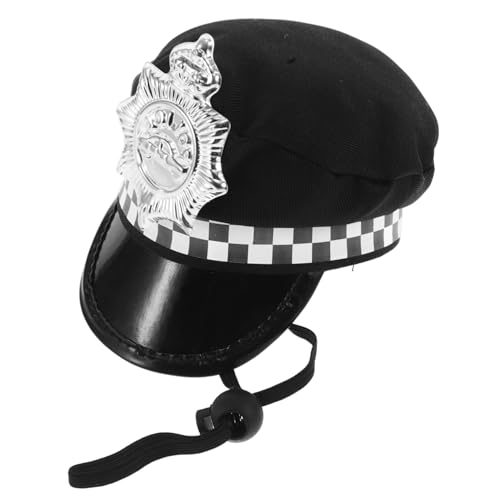 CORHAD Verstellbare Haustier kapitänsmütze mit Komfortablem Sitz Weiches Material Polizeiliches Design für Hunde und Katzen Geeignet für Verschiedene für Partys und Fotosessions CORHAD Verstellbare Haustier kapitänsmütze mit Komfortablem Sitz Weiches Material Polizeiliches Design für Hunde und Katzen Geeignet für Verschiedene für Partys und Fotosessions von CORHAD
