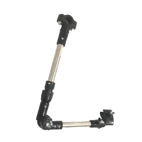 CORHAD Verstellbarer Regenschirmhalter für Fahrrad Kinderwagen Edelstahl Halter mit Drehbarem Gelenk Halterung für Sonnenschutz und Regen Einfache Montage Am Lenker von CORHAD