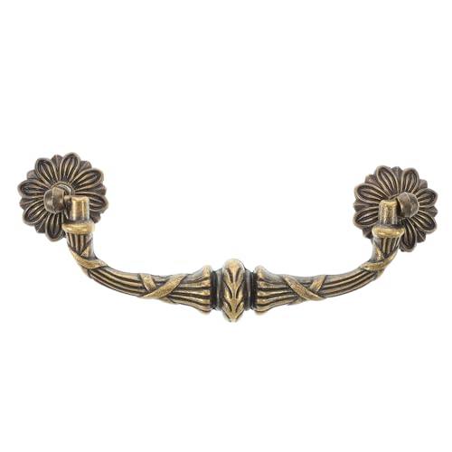 CORHAD Vintage Metallgriff aus Zinklegierung Antiker Stil Rustikale Schubladengriffe für Kommoden Küchenschränke und Schränke Einfache Montage und Langlebiges Design von CORHAD