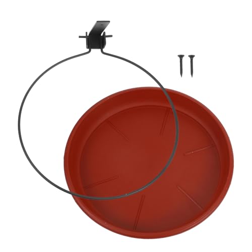 CORHAD Vogeltränke und Futterstation aus Robustem Material mit Rutschfesten Pads Leicht zu Reinigen Multifunktional als Vogelbad und Futterplatte für Wildvögel im Garten für Kleine und von CORHAD