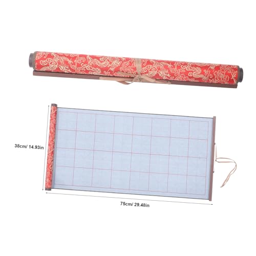 CORHAD Wiederverwendbares Wasser schreibtuch für Kalligraphie Dickes Chinesisches Wasserabdruck Raster Leicht Tragbar Geeignet für Anfänger und Fortgeschrittene Umweltfreundliches CORHAD Wiederverwendbares Wasser schreibtuch für Kalligraphie Dickes Chinesisches Wasserabdruck Raster Leicht Tragbar Geeignet für Anfänger und Fortgeschrittene Umweltfreundliches von CORHAD