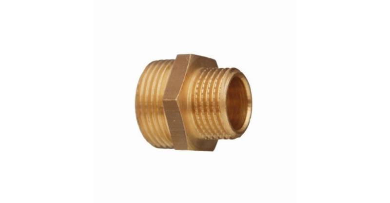 CORNAT Gewindefitting Cornat Reduziernippel messing 1/2 x 3/8 von CORNAT
