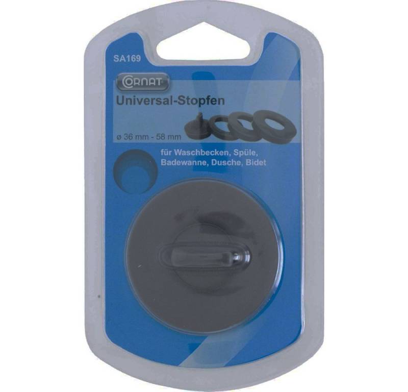 CORNAT Küchenspüle Universalstopfen Ø 36 mm, 42,5 mm, 48 mm, 58 mm von CORNAT