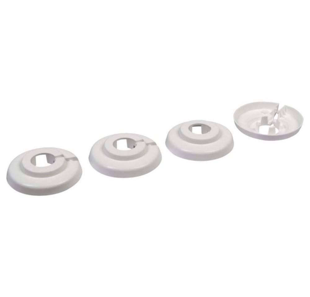 CORNAT Rosette Cornat T384007 Kunststoff Klemmrosetten, 15 mm, weiß CORNAT Rosette Cornat T384007 Kunststoff Klemmrosetten, 15 mm, weiß von CORNAT