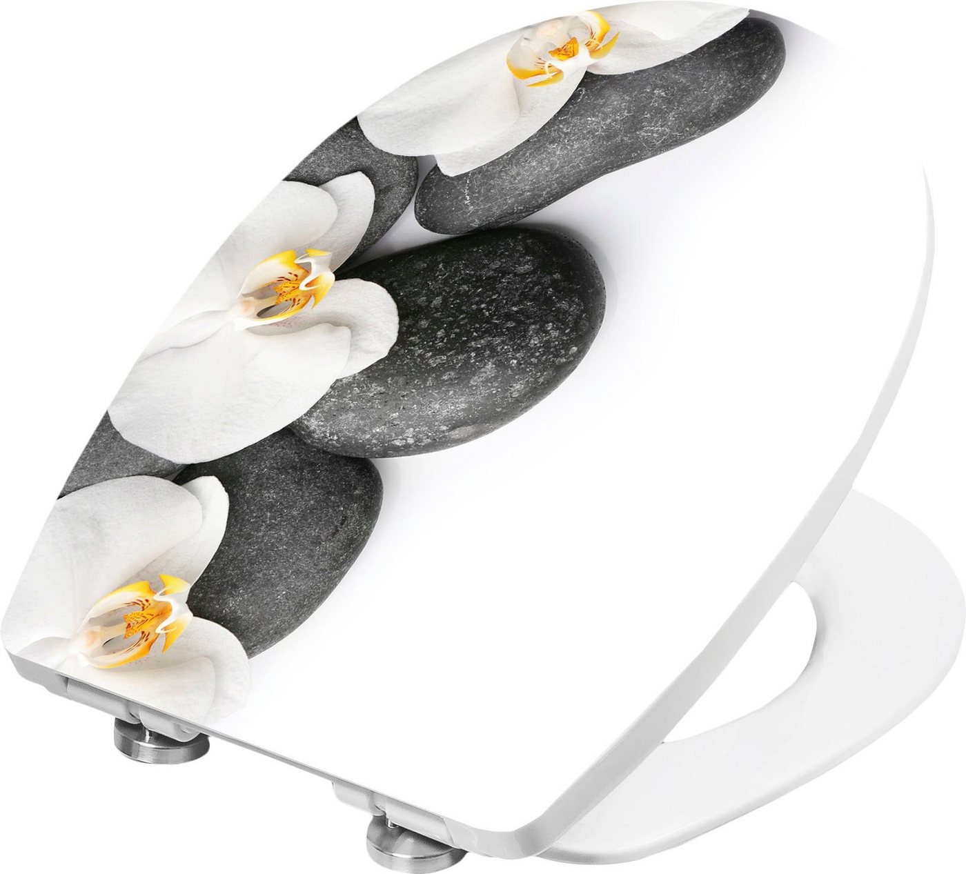 CORNAT WC-Sitz Ansprechendes Design - Pflegeleichter Thermoplast - Quick up, Clean Funktion - Absenkautomatik - Montage von oben / Toilettensitz CORNAT WC-Sitz Ansprechendes Design - Pflegeleichter Thermoplast - Quick up, Clean Funktion - Absenkautomatik - Montage von oben / Toilettensitz von CORNAT