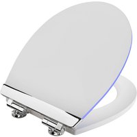 CORNAT WC-Sitz »LED«, MDF, Reversed Edge,  mit Softclose-Funktion - weiss von CORNAT