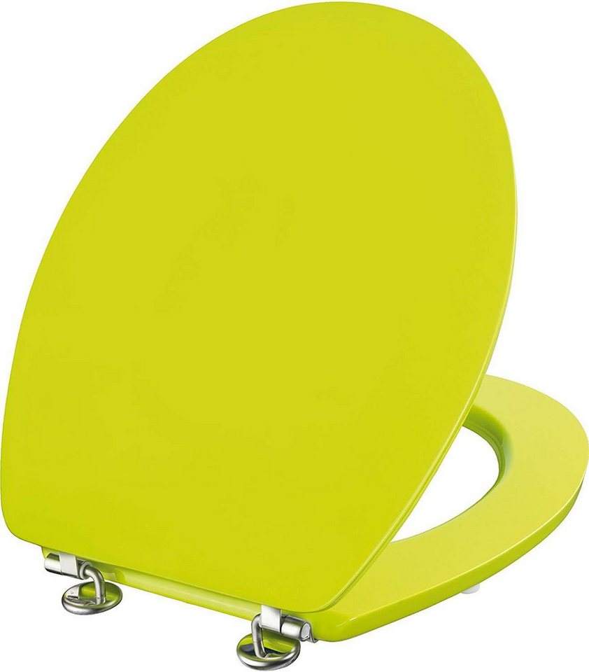 CORNAT WC-Sitz WC-Sitz Telo Unifarbenes Design in lime gelb Toilettensitz von CORNAT