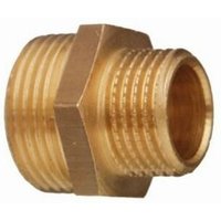 Reduziernippel messing 1/2 x 3/8 Außengewinde Nippel - Cornat von CORNAT
