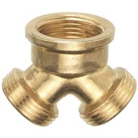 Verteilerstück 2-Wegeverteiler 3/4 Messing T-Stücke - Cornat von CORNAT